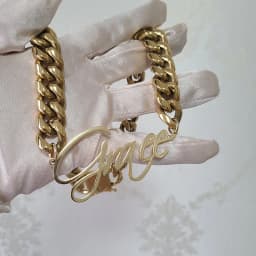 Customized Stainless Steel Words Name Necklace With 1.6CM/1.2CM Stainless Steel Cuban Chain for Men Women Hip Hop Jewelry