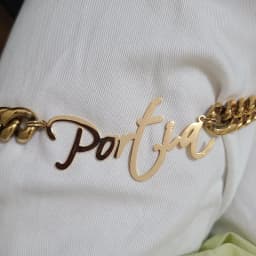 Customized Stainless Steel Words Name Necklace With 1.6CM/1.2CM Stainless Steel Cuban Chain for Men Women Hip Hop Jewelry
