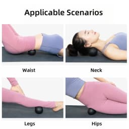 3Pcs Yoga Roller Massage Peanut Ball Set EPP Fitness Foam Column For Back Pain Legs Hip Deep Tissue Stretching Gym Muscle Relax