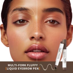 Long Lasting 4D Eyebrow Pen Multi Forks Liquid Pen Tip Fine Sketch Liquid Tattoo Brow Waterproof Precise Makeup