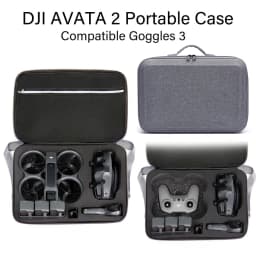 for DJI Avata 2 Portable Case Compatible Goggles 3 Fly Smart Combo Large-capacity FPV RC Storage Bag Outdoor Shooting
