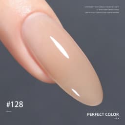 PERFECT COLOR 4-in-1 Builder Nail Gel,20g 12 Colors Rubber Base Gel Polish,Extension for DIY Salon Girls Home,Nail Art Brushes