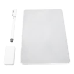 Magnetic Writing Board A5 Erasable Reusable Magnetic Drawing Board with 0.8mm Pen Tip for Kitchen Home School Office