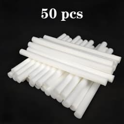 7x73mm Unscented Cotton Refill Sticks Odorless Absorbent Cotton Wicks Replacement for Car Vent Diffuser Essential Cotton Rods