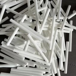 7x73mm Unscented Cotton Refill Sticks Odorless Absorbent Cotton Wicks Replacement for Car Vent Diffuser Essential Cotton Rods