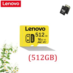 Original Lenovo Large Capacity Micro TF SD Card 64GB/128GB U3 4K Flash Memory Card for Phone Camera Tablet PC Switch 256GB/512GB
