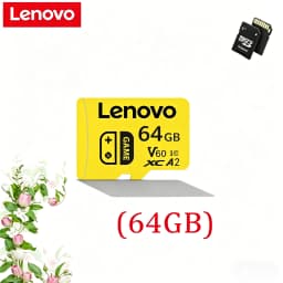 Original Lenovo Large Capacity Micro TF SD Card 64GB/128GB U3 4K Flash Memory Card for Phone Camera Tablet PC Switch 256GB/512GB