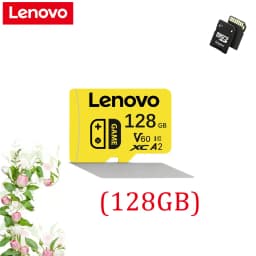 Original Lenovo Large Capacity Micro TF SD Card 64GB/128GB U3 4K Flash Memory Card for Phone Camera Tablet PC Switch 256GB/512GB