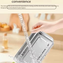 Heating Lunch Box No Water Needed USB Rechargeable Heated Food Warmer Digital Timing Multi Temp Control Leakproof Heat Box Ofice