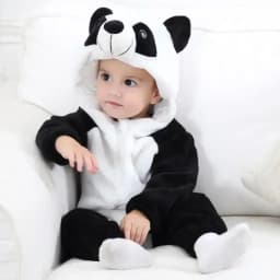 Baby Onesies Pyjamas Kids Overalls Ropa Bebes Rompers Winter Kigurumi Cow Costume For Girl Boy Toddler Infant Animal Jumpsuit