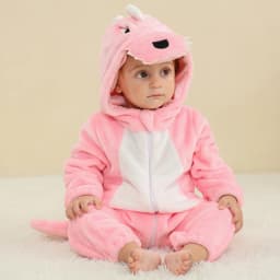 Baby Onesies Pyjamas Kids Overalls Ropa Bebes Rompers Winter Kigurumi Cow Costume For Girl Boy Toddler Infant Animal Jumpsuit