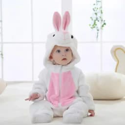 Baby Onesies Pyjamas Kids Overalls Ropa Bebes Rompers Winter Kigurumi Cow Costume For Girl Boy Toddler Infant Animal Jumpsuit