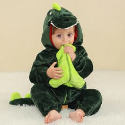 Baby Onesies Pyjamas Kids Overalls Ropa Bebes Rompers Winter Kigurumi Cow Costume For Girl Boy Toddler Infant Animal Jumpsuit