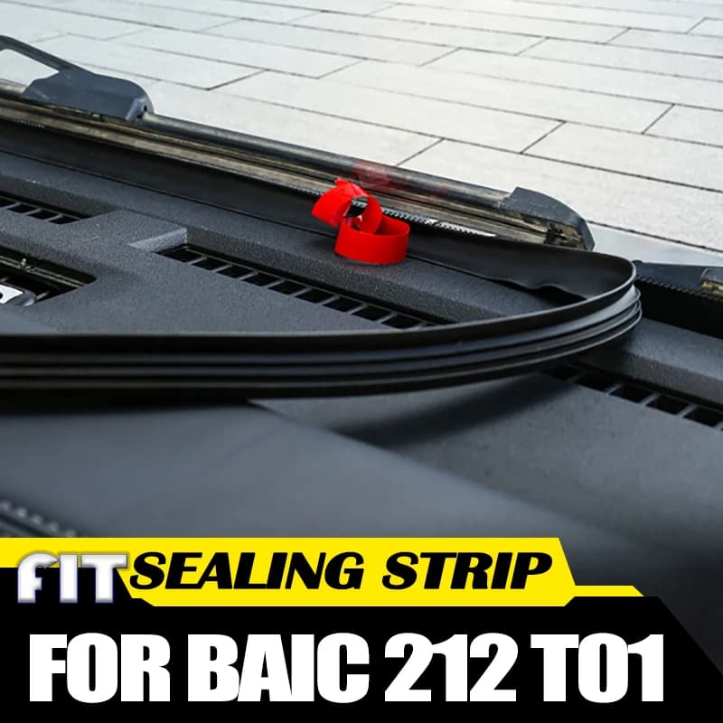 Car Dashboard Sealing Strip Fit for BAIC 212 T01 2024 2025 Modified Car Sound Insulation Rubber Strip Gap Plug Accessories