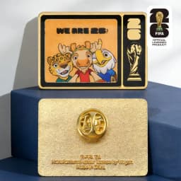 2026 USA Canada Mexico FIFA World Cup Official Licensed Mascot Brooch Pin Badge Football Souvenir Collection Lapel Pin Gift