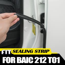 Car B-pillar Sealing Strip Fit for BAIC 212 T01 24-25 Modified Car Door Center Pillar Sealing and Sound Insulation Rubber Strip