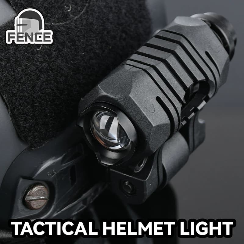 WADSN Tactical AIrsoft Strobe Consant Momentary Helmet Lamp With white Scout light Helmet Lamp FAST Hunting Helmet Flashlight