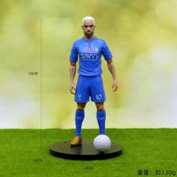 2026 New 18cm Football Star C.Ronaldo Messi Mbappe Model Dolls Cartoon Cute Action Figure Car Accessories Football Fans Gifts