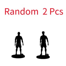 2026 New 18cm Football Star C.Ronaldo Messi Mbappe Model Dolls Cartoon Cute Action Figure Car Accessories Football Fans Gifts