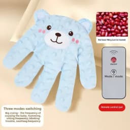 Baby Soothing Palm Sleep Pillow Newborn Heated Electric Remote Control Simulated Palm Slapping Sleep Pad Babies Care Accessories