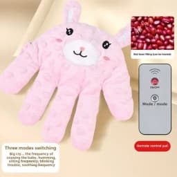 Baby Soothing Palm Sleep Pillow Newborn Heated Electric Remote Control Simulated Palm Slapping Sleep Pad Babies Care Accessories