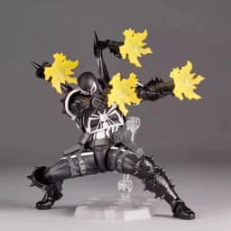 Anime Toys Agent Anti Venom Action Figure Kaiyodo Figurine Pvc Movable Collection Edward Eddie Brock Ko Model Toy Gfit