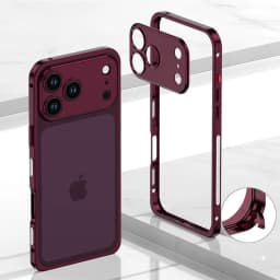 Luxury Metal Alloy Lens Protect Frame Phone Case For iPhone 18 17 Air 16 15 14 13 12 Pro Max Plus Heat Dissipation Cool Bumper