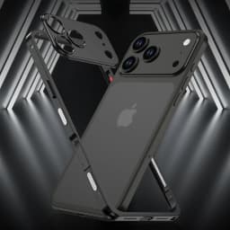 Luxury Metal Alloy Lens Protect Frame Phone Case For iPhone 18 17 Air 16 15 14 13 12 Pro Max Plus Heat Dissipation Cool Bumper