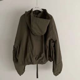 IEFB New Style Hooded Jacket Spring Loose Trend Cargo Jackets Zipper Solid Color Fashion Tide 2023 Casual Men's Clothing 9A7586