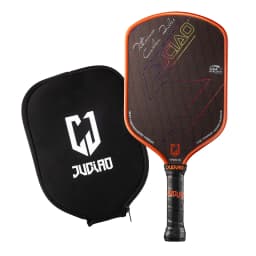 JUCIAO T-Titanium Pickleball Paddle Carbon Fiber Pickleballs For Spin And Control Foam Injected Edges Thermoformed Pickleball
