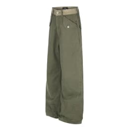 IEFB Vintage Washed Herringbone Cargo Straight Pants For Men Deconstruct Pocket Loose Wide Leg Casual Street Trousers 9X4082
