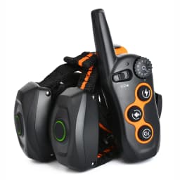 400m Electric Dog Training Collar Waterproof Pet Remote Control Rechargeable Training Dog Collar with Shock Vibration Sound