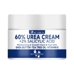 SUYARUN 60% Urea Foot Cream for Cracked Heels & Dry Skin - Intensive Moisturizing Treatment, Callus Remover, Diabetic Foot Care.