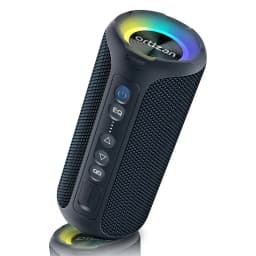Ortizan Bluetooth Speakers 40W TWS Portable Speaker with Stereo Sound Bass, Bluetooth 5.3 Wireless USB Type C Outdoor, 6600mAh Battery