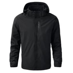 Men's Outdoor Waterproof Raincoat Lightweight Cycling Coat with Hood Streetwear Hiking Windproof Jacket Climbing Outdoor Jackets