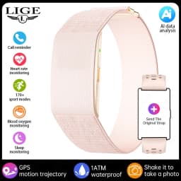 New GPS Running Track No Screen Smart Watch Waterproof Sports Band Heart Rate Monitor Health Smart Bracelet Fitness Tracker 2026
