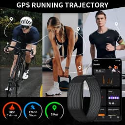 New GPS Running Track No Screen Smart Watch Waterproof Sports Band Heart Rate Monitor Health Smart Bracelet Fitness Tracker 2026