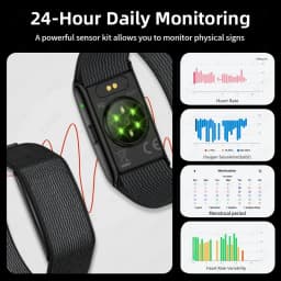 New GPS Running Track No Screen Smart Watch Waterproof Sports Band Heart Rate Monitor Health Smart Bracelet Fitness Tracker 2026