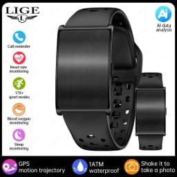 New GPS Running Track No Screen Smart Watch Waterproof Sports Band Heart Rate Monitor Health Smart Bracelet Fitness Tracker 2026