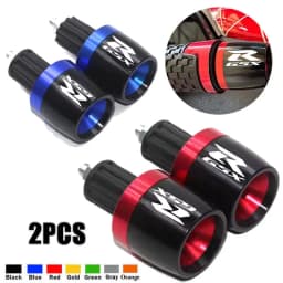 For Suzuki GSXR 250 400 600 750 1000 GSX-R 125 150 250 400 600 750 1000 Motorcycle Handlebar Grips Ends Handle Bar Cap End Plug