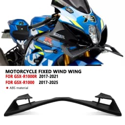 New Motorcycle Front Fairing Winglet Aerodynamic Wing Spoiler Winglet Fairing For GSX-R1000 2017-2025 GSX R1000R 2017-2021