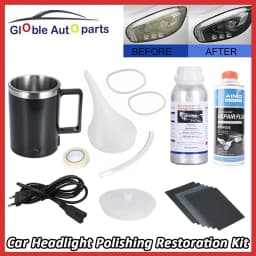 Car Headlight Chemical Polishing Kit Headlights Liquid Polymer Repair Fluid Scratch Remover Car Headlight Polish Restoration Kit