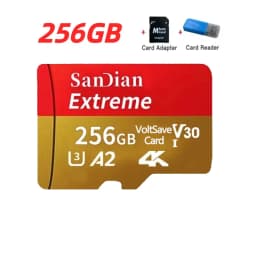 Class 10 Memory SD Cards USB Adapter SD Memory Cards 512GB 256GB High Speed Micro TF/SD Card For Mobile Phone/Laptop