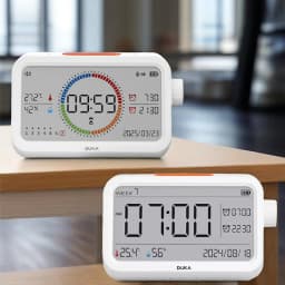 DUKA MT3 Multi-functional Clock Alarm Clock Temperature and Humidity Meter Indoor Learning Timer Home Digital Sensor Tool