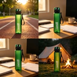 400ML/560ML Brand BPA Free Leak Proof Sports Water Bottle High Quality Tour Hiking Portable My Favorite Drink Bottles Durable