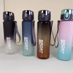 400ML/560ML Brand BPA Free Leak Proof Sports Water Bottle High Quality Tour Hiking Portable My Favorite Drink Bottles Durable