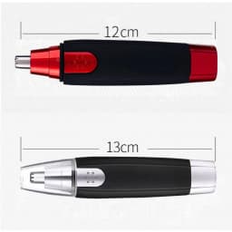 Nose Ear Eyebrow Trimmer Painless Facial Hair Shaver Grooming Kit for Men Women Cordless Battery Powered 