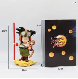 In Stock Dragon Ball Son Goku Light Lamp Model Kakarotto Kamehameha Wave Magnetic Ornament Anime Action Figure Collectible Gift