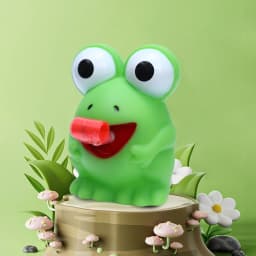 Pinch Frog Dinosaur Sticking Tongue Out Relieve Stress Toy Funny Children Creative Decompression Fidget Toy Christmas Party Gift