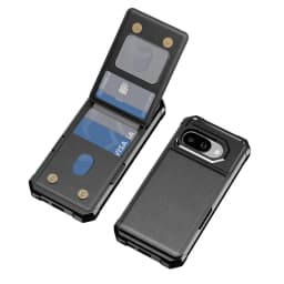Flip Wallet Case Card Holder Slot Phone Case for Google Pixel 7 8 9 Pro XL 9A 8A 7A Leather Bracket Back Protective Cover